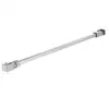 Glass Support Arm Frameless Shower Door Brushed Nickel Wall-to-Glass Bar 1/4" 3/8" 51 3/16-in 2