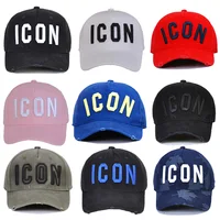 DSQICOND2 Casual and Fashionable Cap for Men and Women Couples Unisex DSQ ICON Street Trend Baseball Cap for Men Women Gift D35A 1