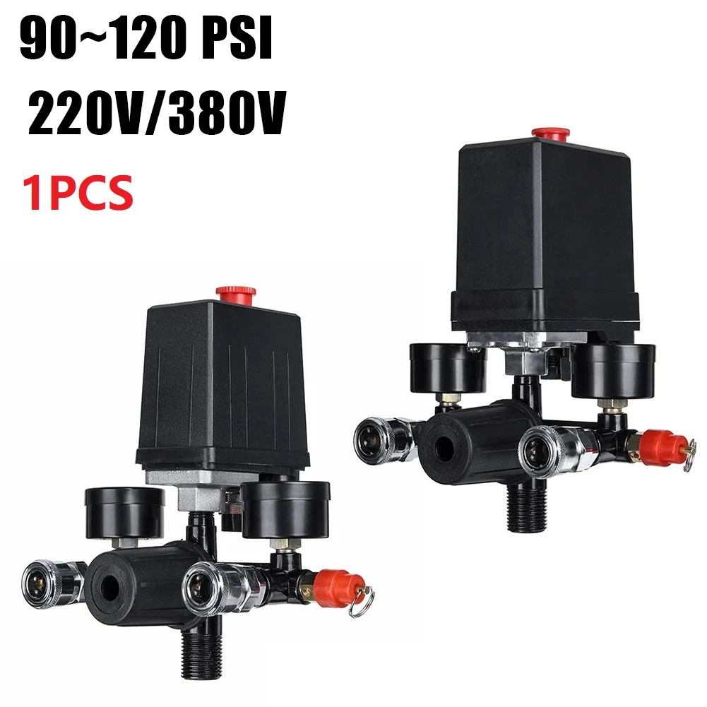 Air Compressor Pressure Switch Four Hole Switch Pressure Regulator
