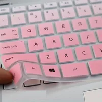 Protecteur de clavier en silicone uniquement pour les couvertures de clavier d'ordinateur portable HP série 15 1