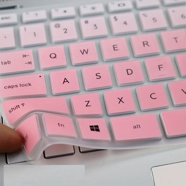 Protecteur de clavier en silicone uniquement pour les couvertures de clavier d'ordinateur portable HP série 15 1
