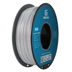 Vibrant Silk PLA 3D Printing Filament - 1kg Roll, 1.75mm, Multiple Colors, Fast Shipping (Gray)