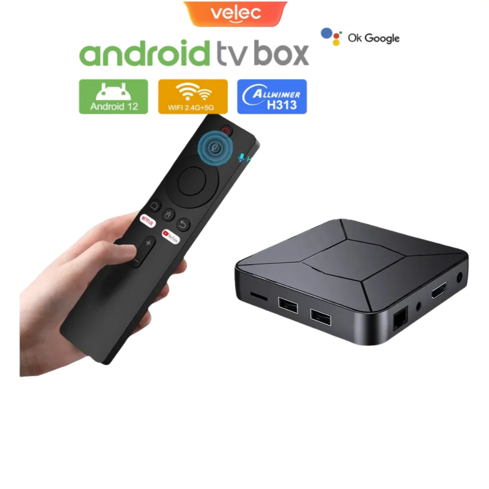 I96 Z8 Android 10 TV Box 2.4G&5G Dual WIFI 4K HDR 3D 2GB 16GB