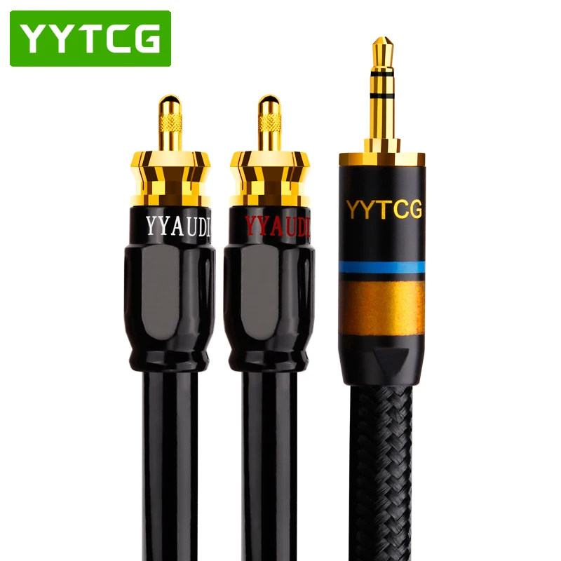 Premium 3.5mm to RCA Audio Connection Cable