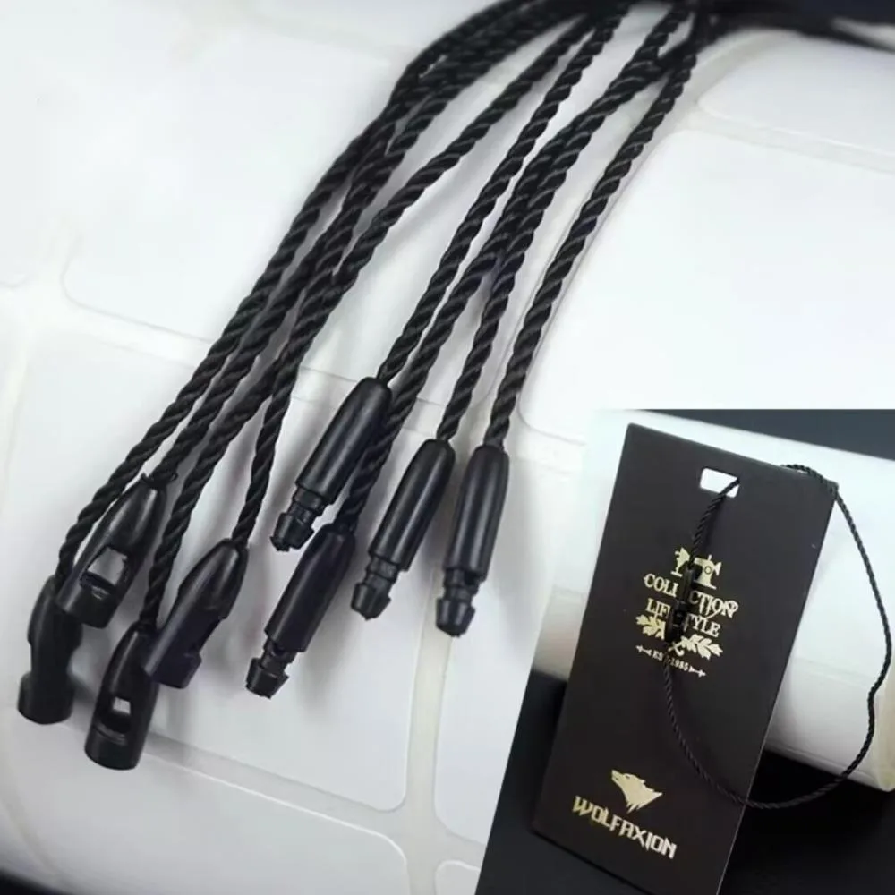 1000 teile/los Bunte Runde Hängen Tags String Kleidung Label Karten Hängen Seil Preis Tags Suspension String Lock Streifen – Detail 6