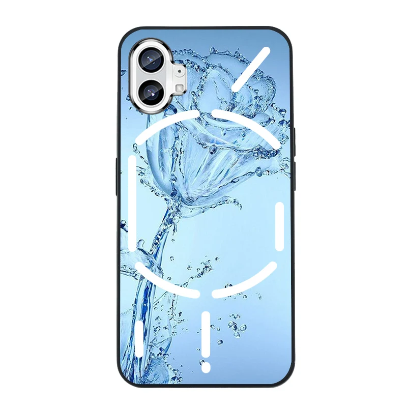 Sleek Black Silicone Bumper Phone Case Cover