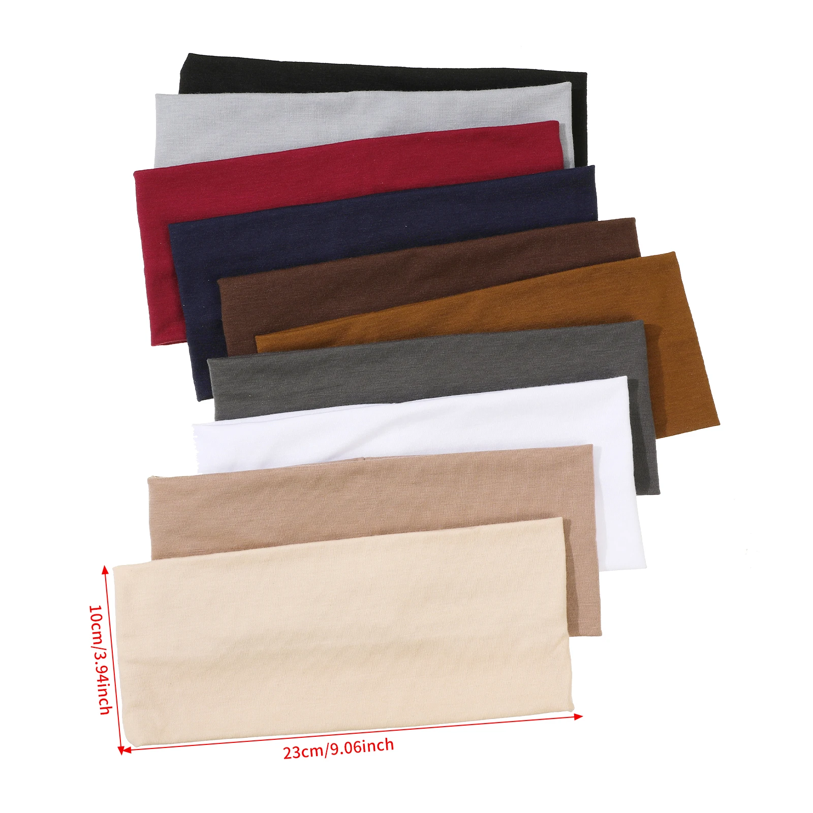 1pc Fashion Retro Elastic Headband Ladies Sports Yoga Hair Bands Sweat Absorbing Headscarf Bandana Head Band Hair Accessories