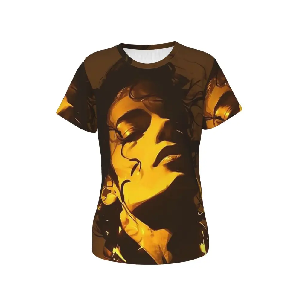 The King Of Pop Michael Jackson T-Shirt Women Short Sleeve T Shirts Round Neck Clothing Cotton Summer Tees Streetwear
