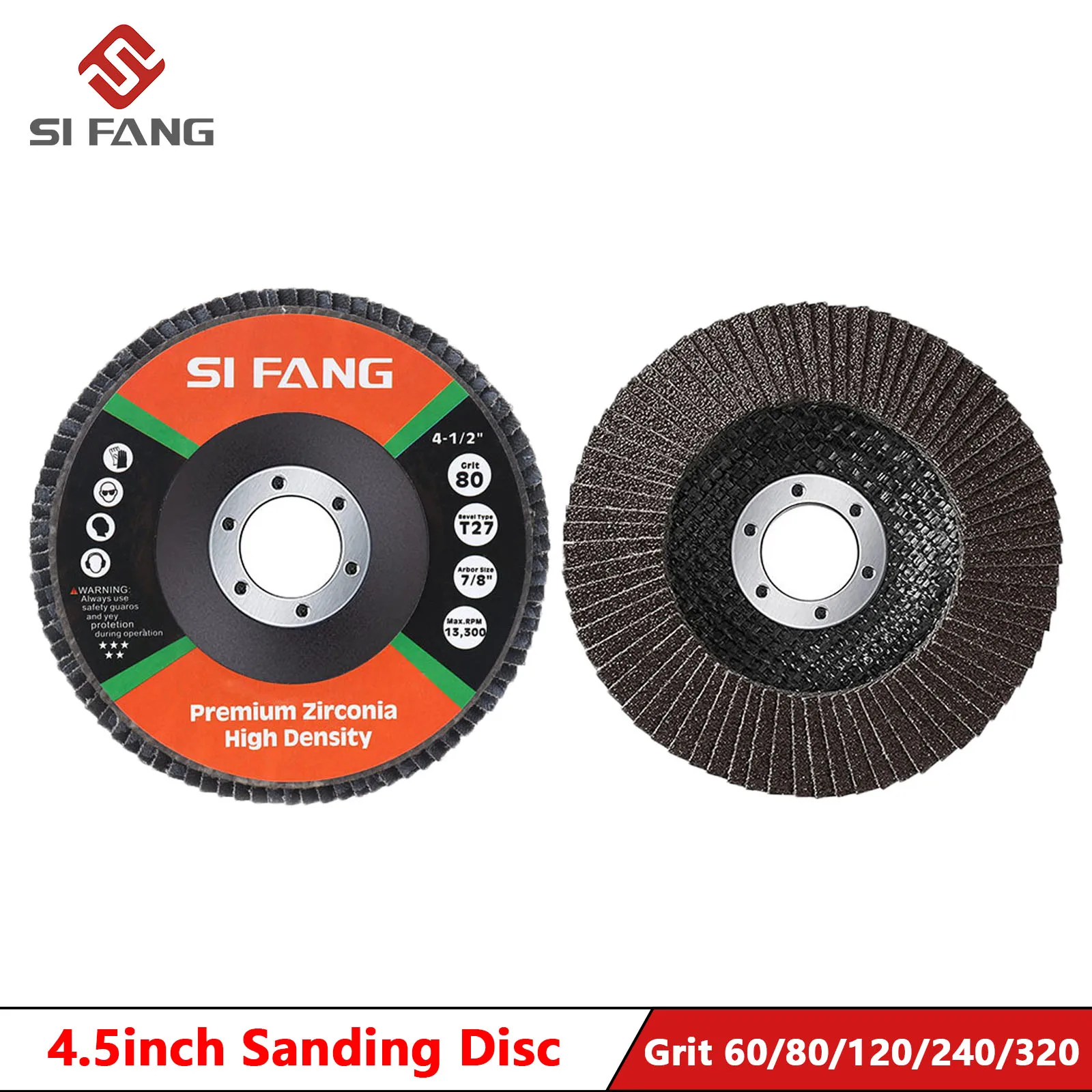 115mm 4,5 zoll T29 Professionelle Flap Discs Schleifen Räder Schleif Scheiben Für Winkel Grinder 40-320 Grit 2-10Pac