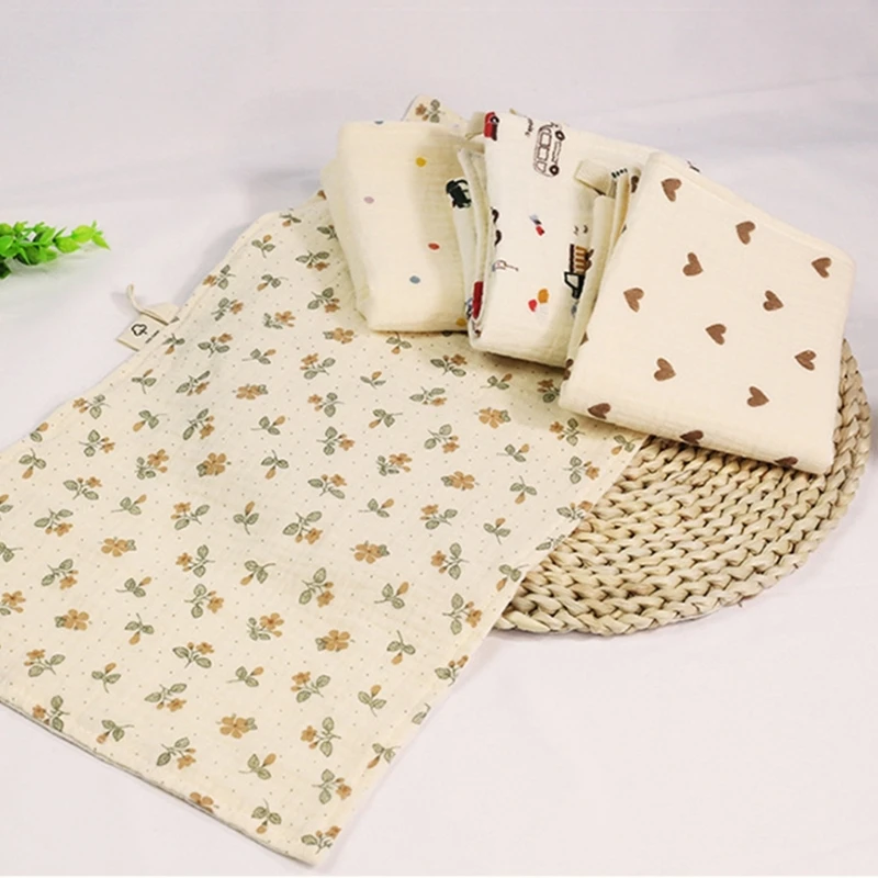 Towel cloth Baby Bath Towel Handkerchief Cotton Burp Cloth Soft Absorbent Gauze Kindergarten Washcloth Feeding