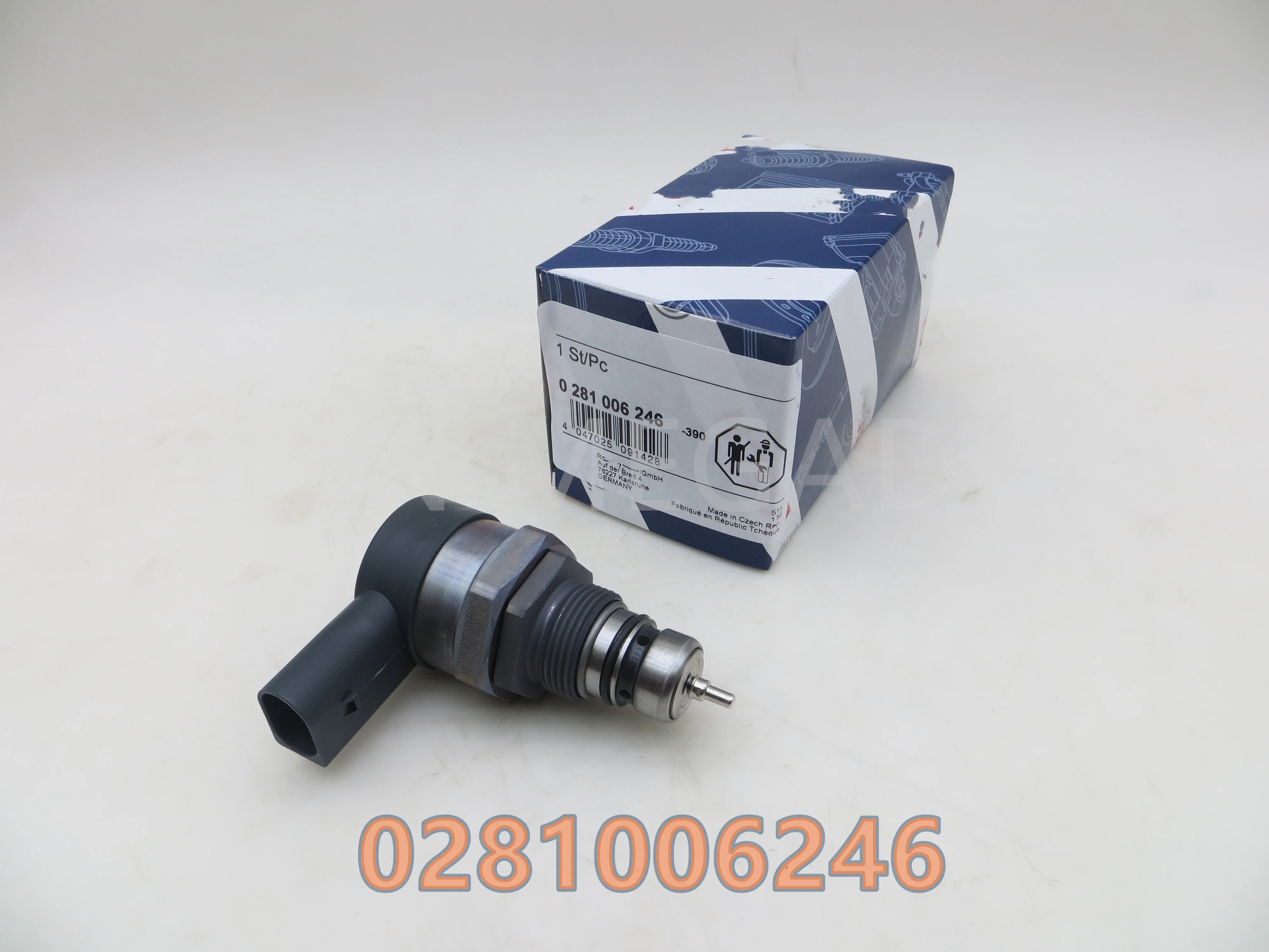 

GENUINE NEW DIESEL FUEL RAIL PRESSURE REGULATOR VALVE, DRV 0281006246, 13538508158, 8508157, 8508158, P36074