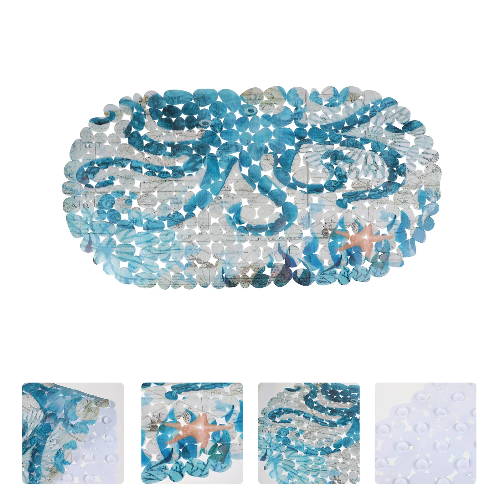

Water Proof Non-slip Bath Mat Baby Bathroom Mats Floor Cushions for Kids Pvc Accessories