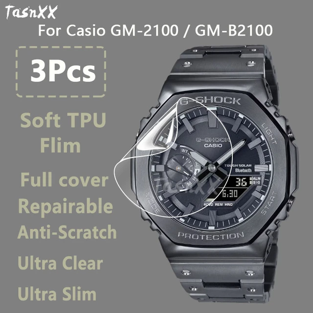 Repairable AliExpress Protector-Not Slim Ultra Tempered 3Pcs Screen - Hydrogel GM-B2100 Film Soft Glass Casio GM-2100 For HD Clear SmartWatch