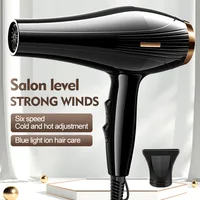 Buy 1 Get 6 High-Speed Hair Dryers, High-Power, Fast Drying, Silent, Cold And Hot Constant Temperature Household Hair Dryers 2