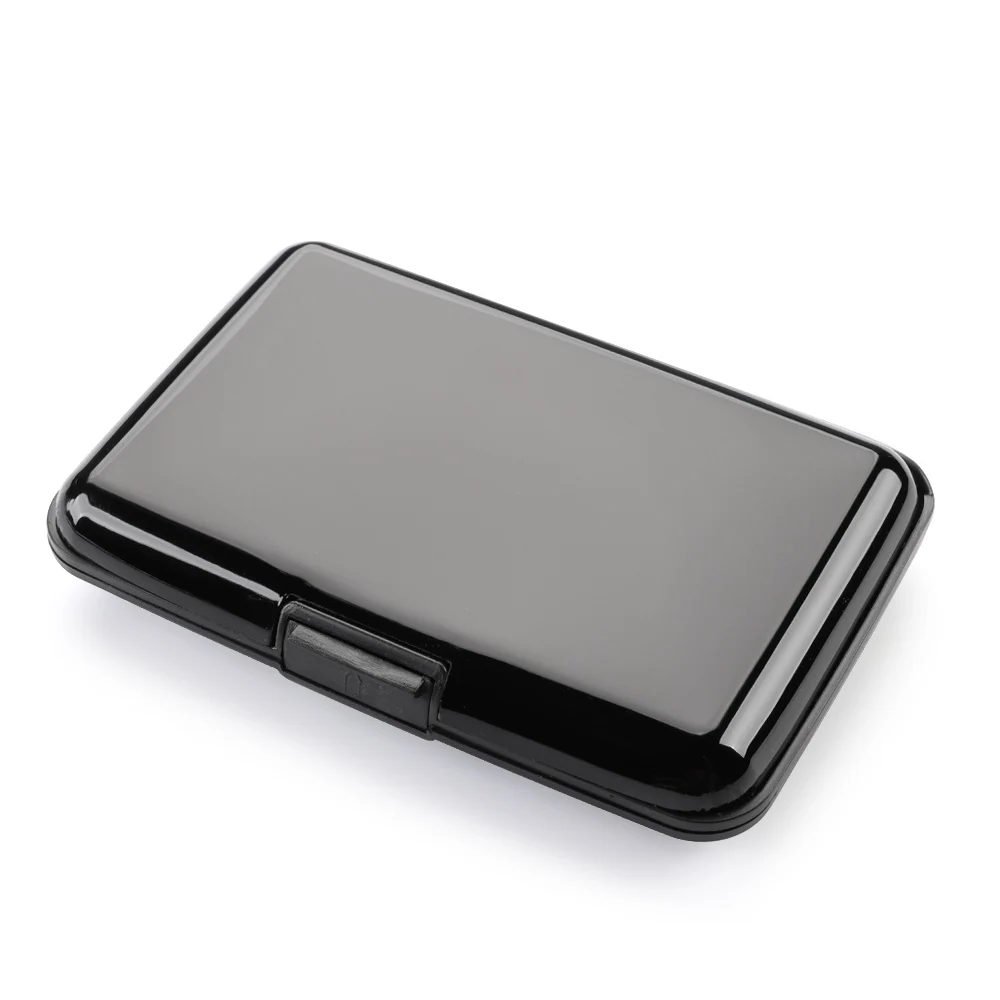 Sleek RFID Blocking Waterproof Aluminum Card and Coin Wallet