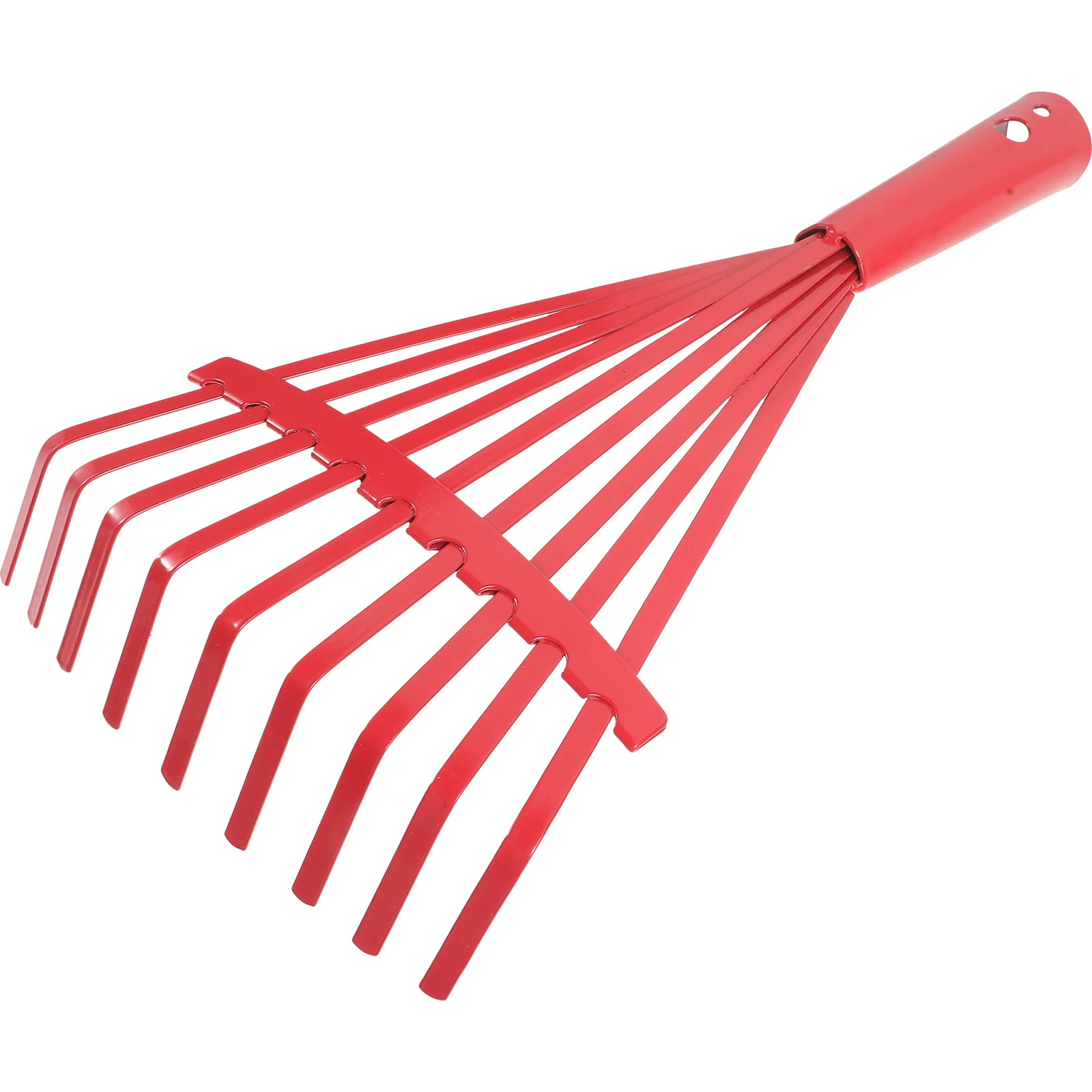 Multifunction Nine-tooth Deciduous Rake Head Garden Tools Heavy Duty Steel Accessories