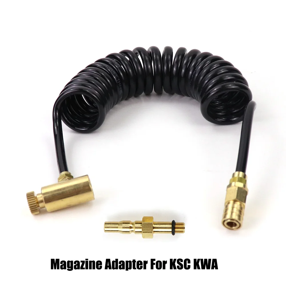 Airsoft Gas Adapter Sets Connect Canisters Coil Hose - Temu