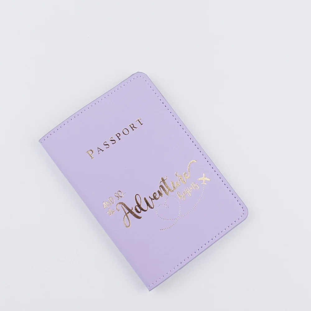 Couverture de passeport de voyage pour hommes et femmes