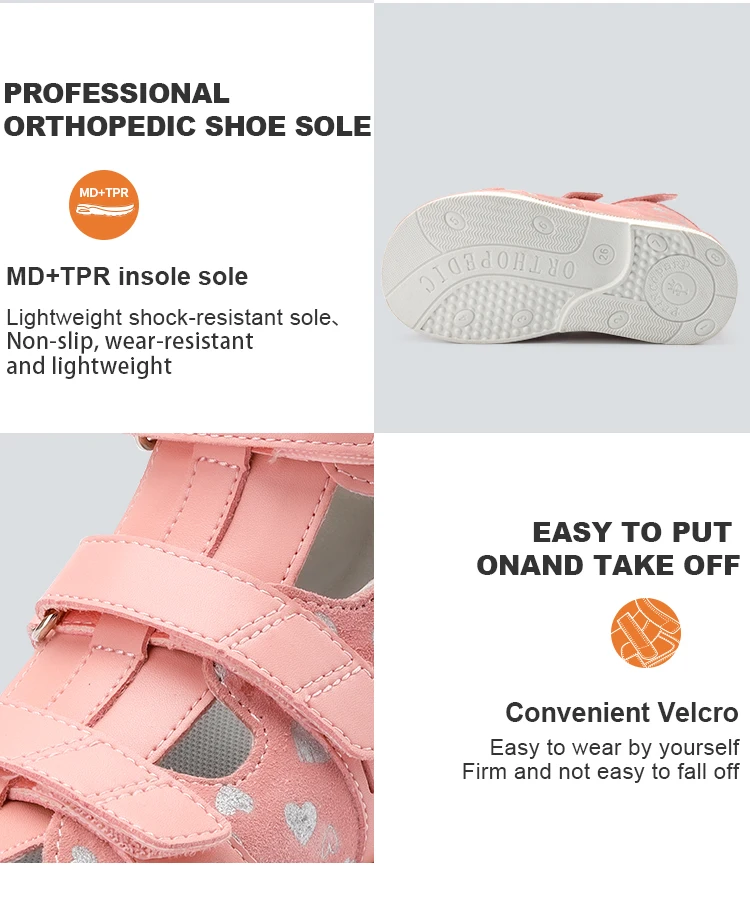 children's shoes for sale Orthopedic Shoes for Toddlers Princepard Baby First Walking Corrective Sandals Pink Grey Summer Girls Boys Footwear Size EU19-25 children's shoes for sale