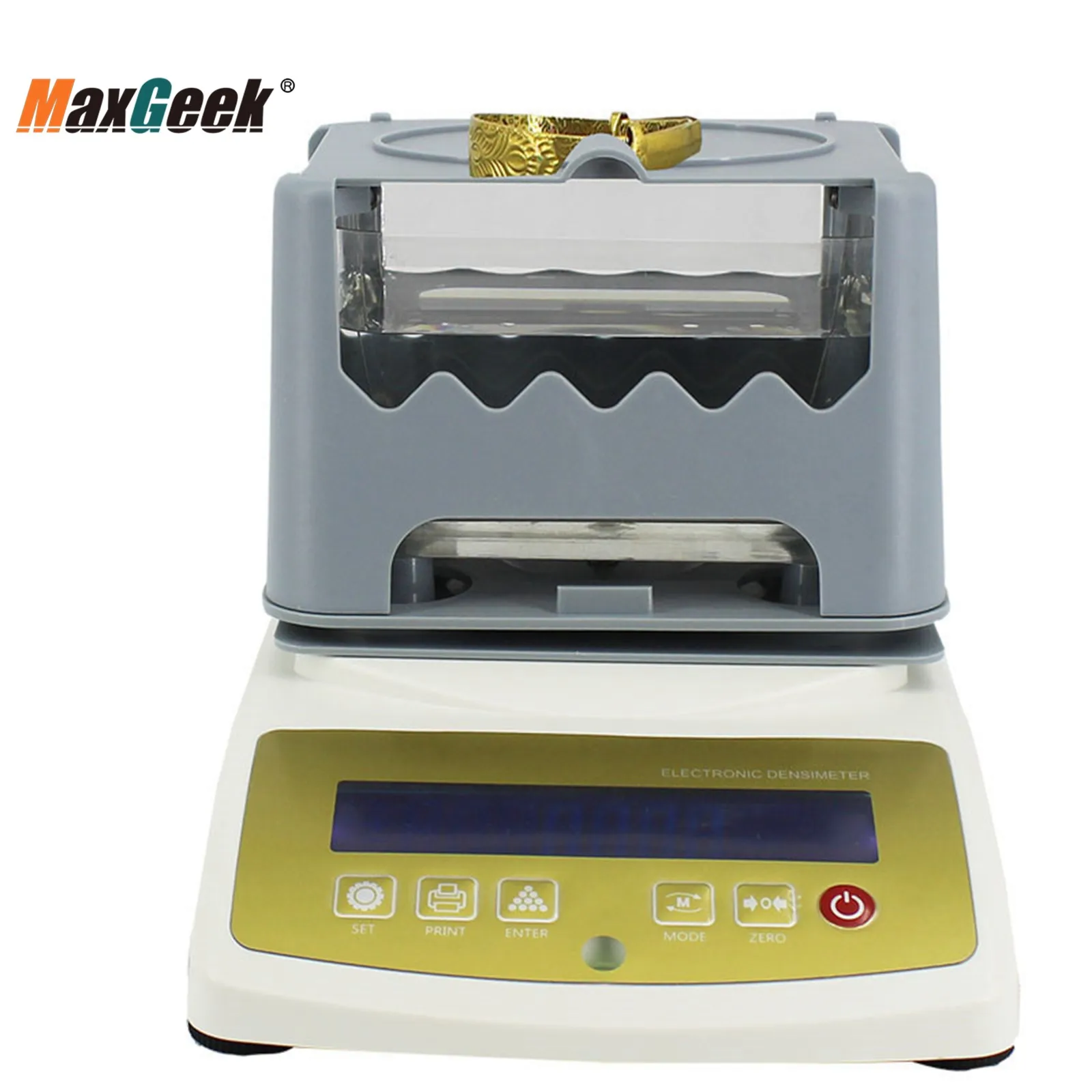 Maxgeek Gold Purity Tester Machine For Jewelry Industry Bank Pawn Industry Gold Precious Metal Research Lab 110-220V 3