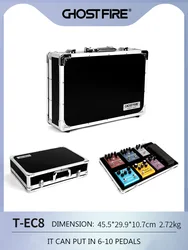 Enhanced Guitar Multi - Effect Pedal Case with Secure Mounting and Sturdy Locking System (T - EC8)
