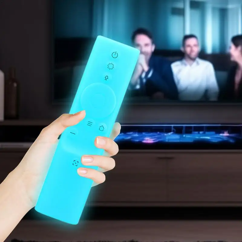 Remote Control Silicone Protective Case Smart TV Remote Control Case Dustproof Silicone Sleeve For Smart TV