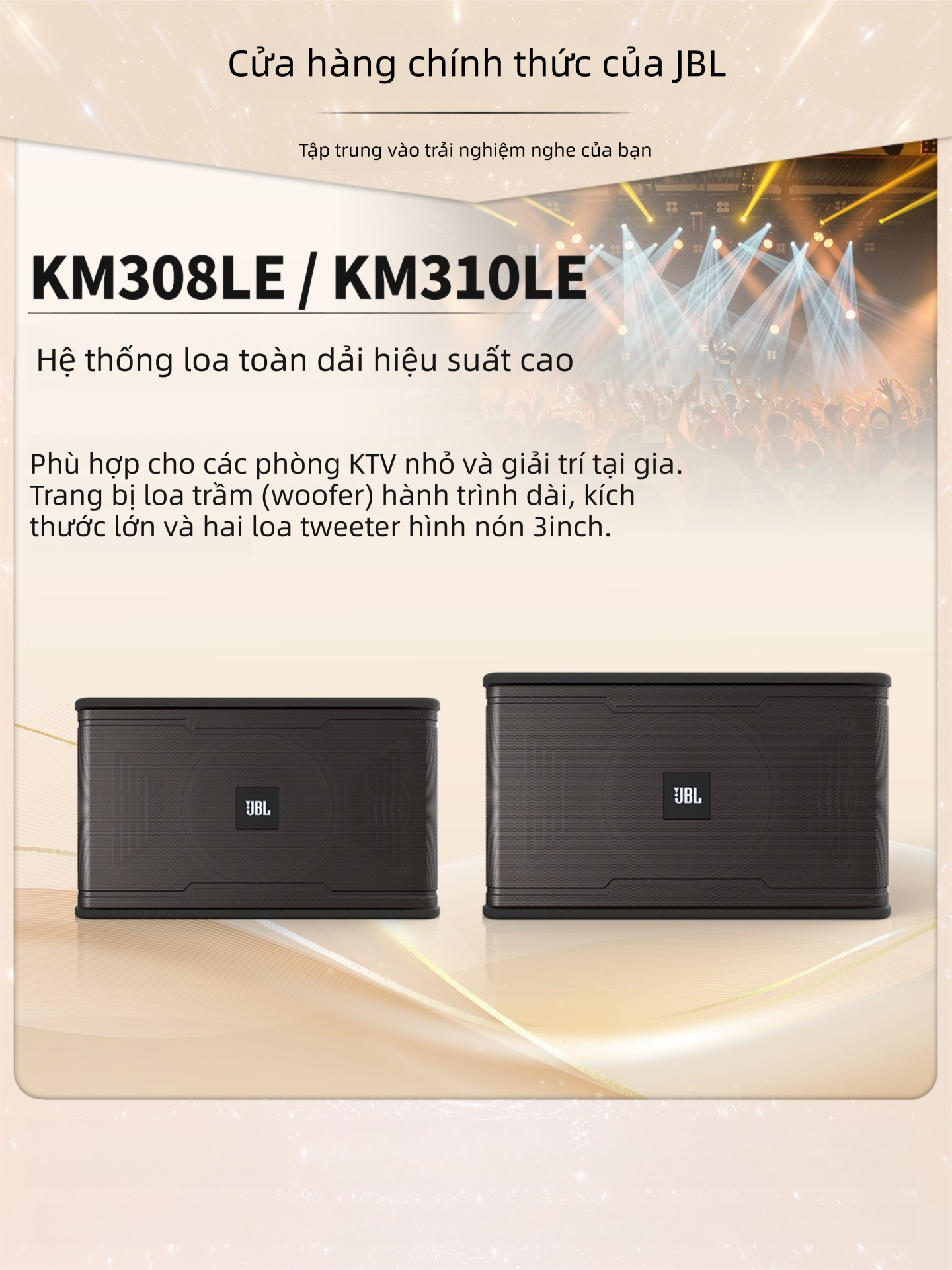 JBL | Loa Hội Nghị KTV Toàn Dải tại Nhà