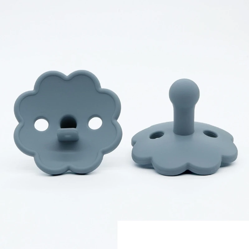 신생아용 실리콘 젖꼭지 젖꼭지, 꽃 더미 젖꼭지, 턱받이 젖꼭지, 여아 남아, 편안함