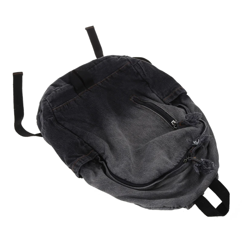 Literary Rucksack Schoolbag Large Capacity Daypack Backpack for Daily Shopping