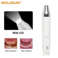 Détartreur dentaire à ultrasons, contrôle sans fil pour les dents avec LED, pièce à main détachable, outils de nettoyage d'hygiène buccale 2