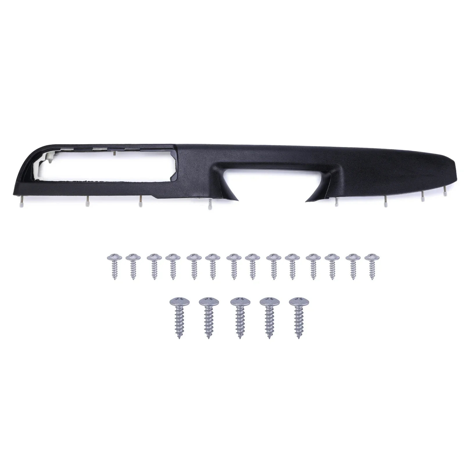 Polymer Metal Black Driver Side Armrest Repair Kit for GMCSierra