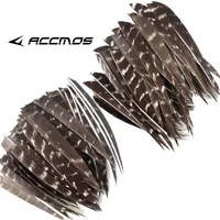 36pcs 4inch and 5inch Arrow Feather Turkey Feather Arrow Vanes For Arrow DIY Fletching Feather Arrow Accessory RW 1