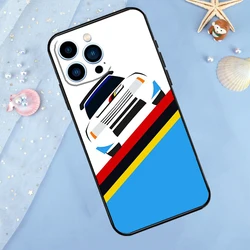 Retro Rally Car Protective Back Cover - iPhone 17 Air (JJ7000)