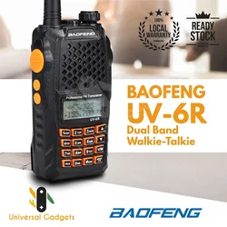 BAOFENG – Radio bidirectionnelle double bande UV 6R 