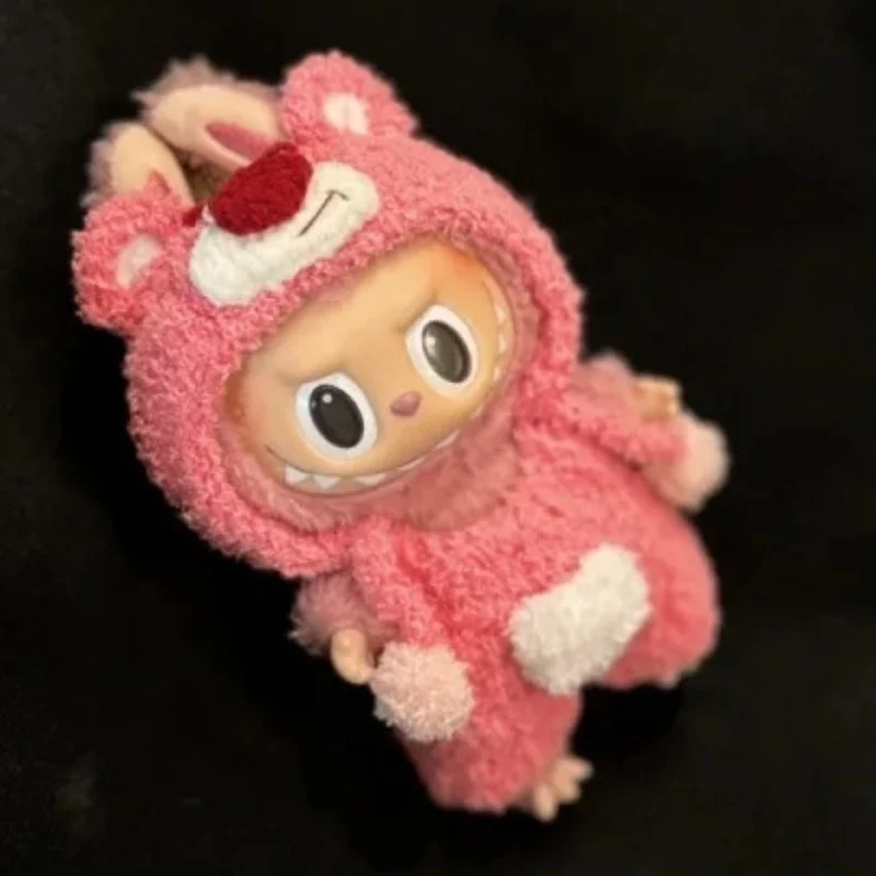 thumbnail image 1 of Ropa de bebé Labubu hecha a mano de lana Mokoko 17 cm Michimini Stellalou Chip 'N' Dale Bear Duffy Linabell 15 cm Solo ropa Sin muñeca, 1 of 5