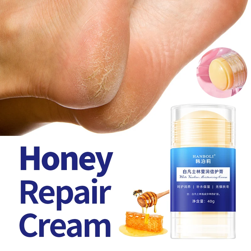 

40g Anti Crack Foot Cream Drying Cracked Peeling Feet Repair Hand Heel Dead Dry Skin Removal Moisturizing Emollient Care Mask