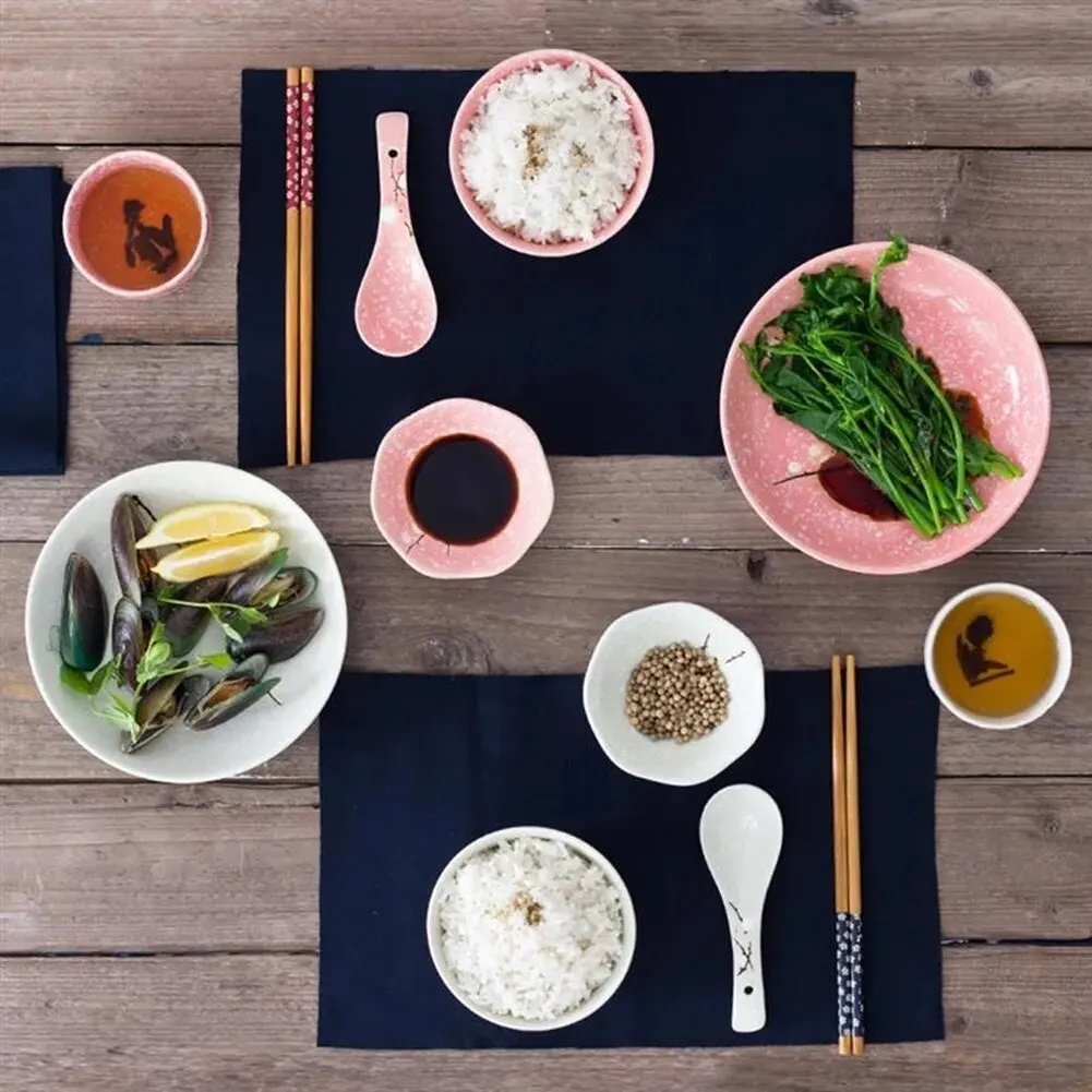 Eco-Friendly Japanese Style Ceramic Dinnerware Set