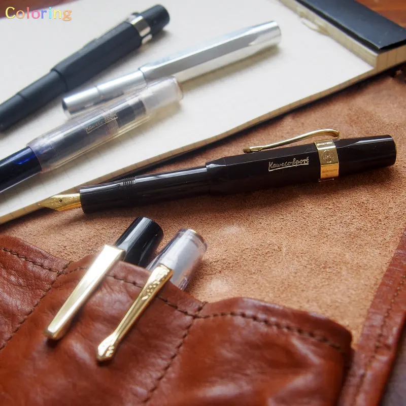 Clip Nostalgica Nera Per Penne Kaweco Sport - Design Ottagonale, Made In Germany - Foto 2