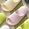 Women Summer EVA Slipper Solid Color couple Beach slippers 2024 Solid Color Flat Sandals Non-slip Bathroom Slippers Pantuflas 6