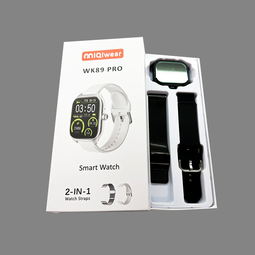 

Hot Selling WK89 SmartWatch Fitness Waterproof Bt Smart Watch Watches Big Screen Inteligente PK Y13 smart watch