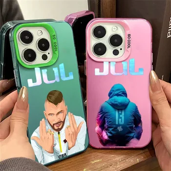 Rappeur juL c&rsquo;est Pas Des Lol coque de téléphone colorée pour Apple iPhone 16 16E 15 14 13 12 11 8 7 mini Pro Max Plus coque Funda couverture
