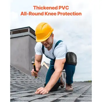 Adjustable Gel Foam Knee Pads for Men and Women Heavy Duty for flooring Gardening for work 2