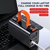 PD 100W 30000mAh - 60000mAh Power Bank Station Outdoor Energy Portable Power Bank Solar Generator For Camping Phone Fast Charge 5