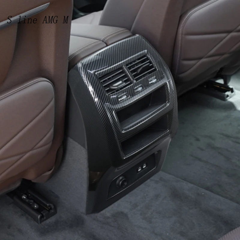 Auto Styling Carbon Fiber Rear Airconditioning Vent Outlet Beschermende