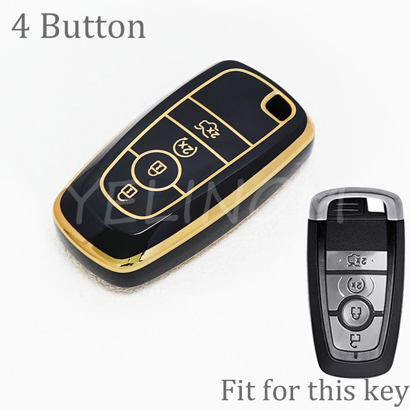 Premium Key Fob Case Cover Bag for Multiple Ford Vehicles