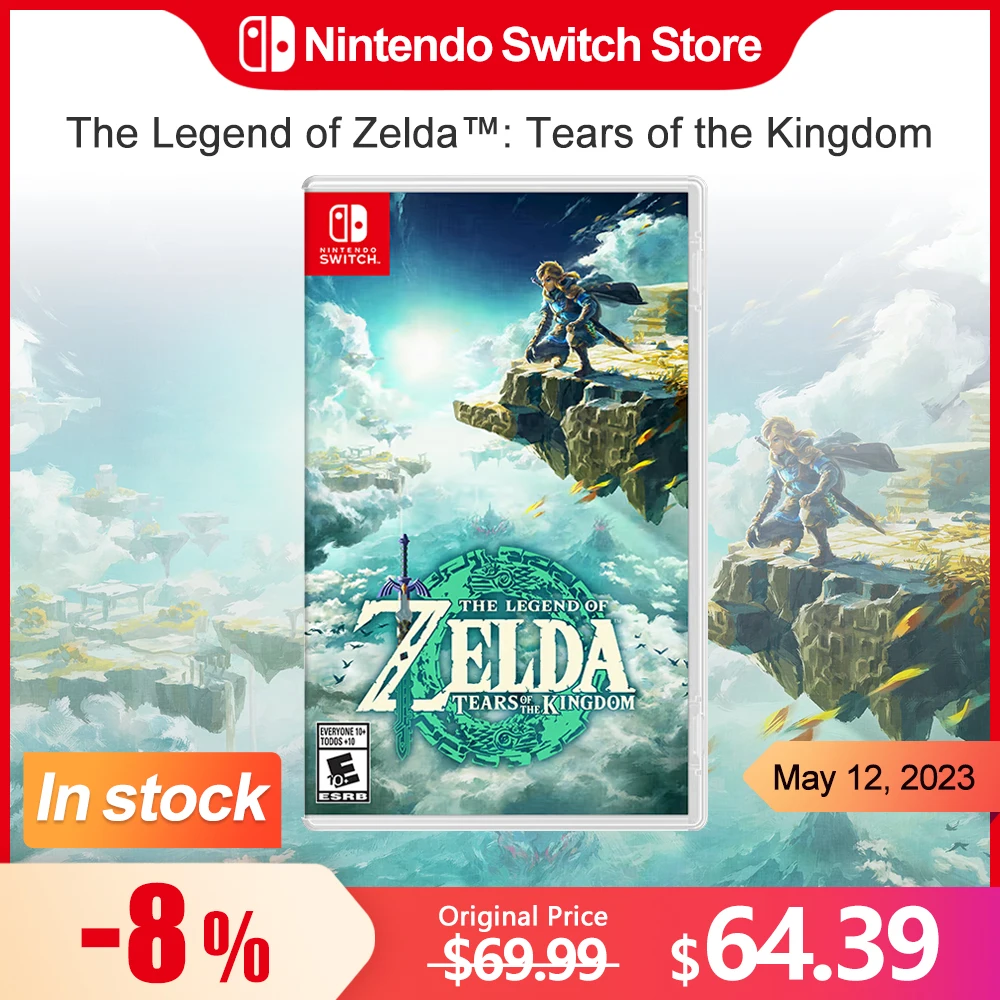 The Legend of Helpda Tears of the Kingdom Nintendo Switch