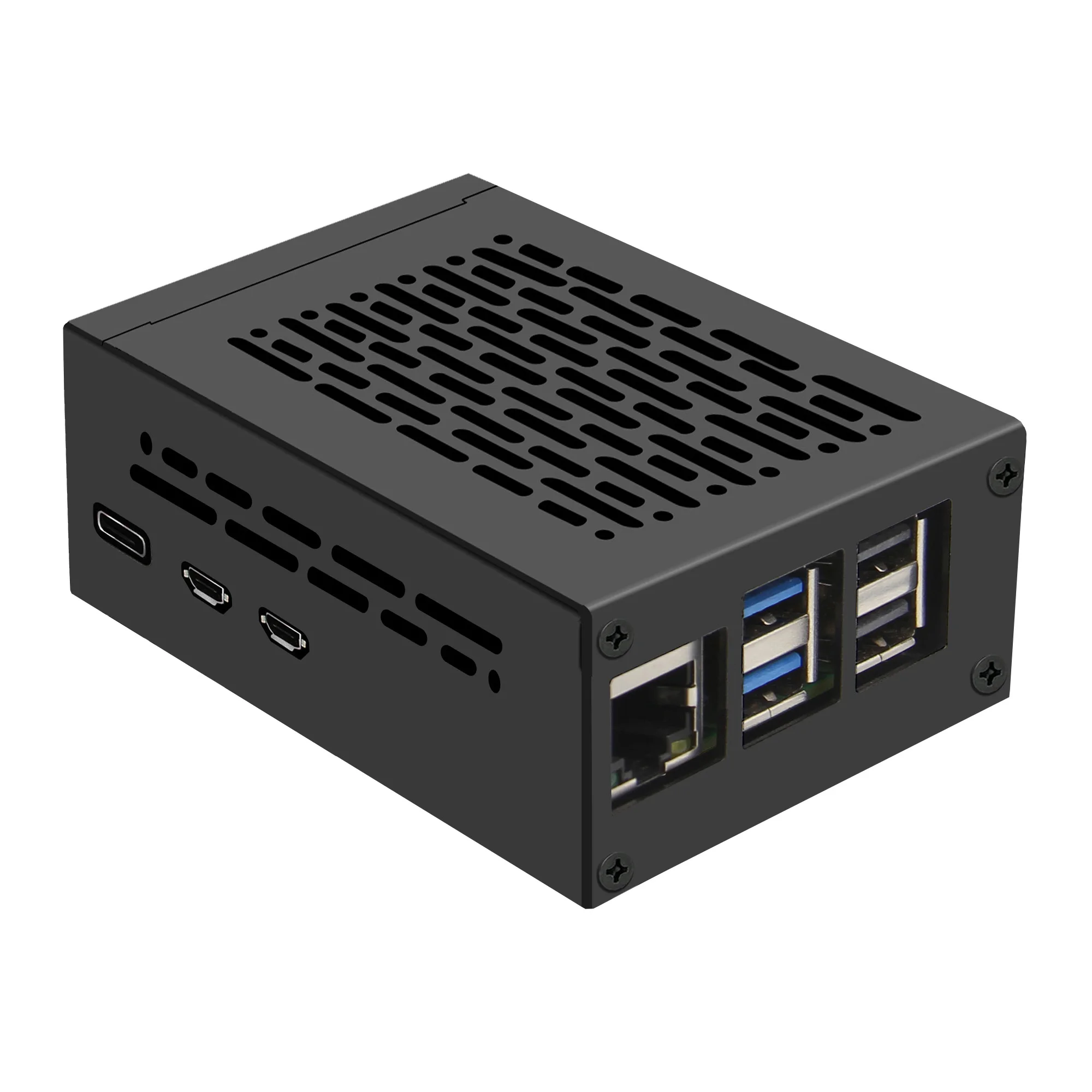 Raspberry Pi 5 Metal Case P580 Series| Support Bottom PCIe to M.2