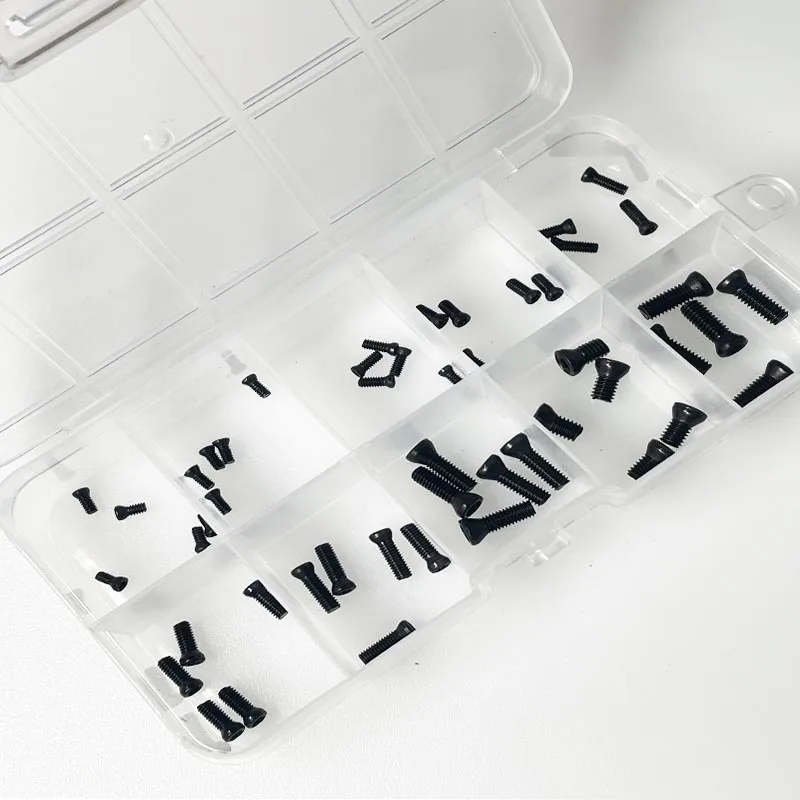 50 Stück Schneidwerkzeug-Schrauben, 10 Torx-Schrauben aus legiertem Stahl für CNC-Drehwerkzeuge/Steckverbinder M2 M2.2 M2.5 M3 M3.5 M4 – Detail 4