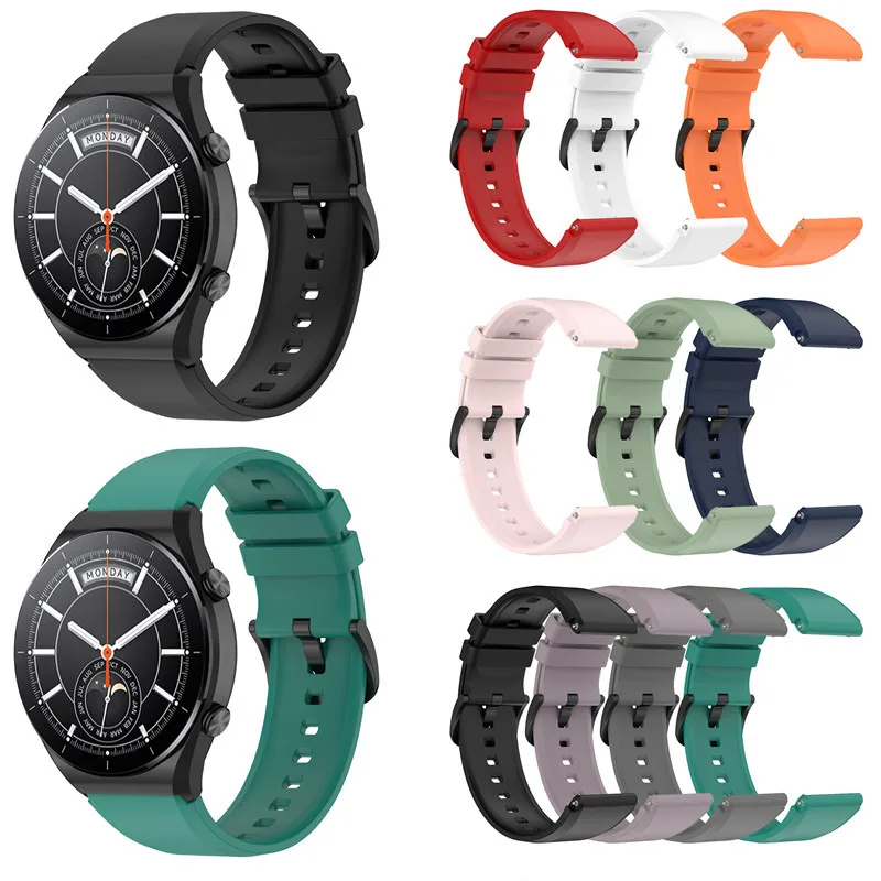 Per Xiaomi Mi Watch S1 Active /Watch Color 2 Watch Band 22Mm Mi Watch Cinturino Sportivo Bracciale In Silicone Accessori Sostituibili
