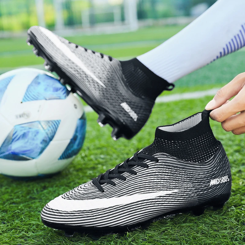Neymar zapatos de fútbol de calidad para niños, botas de entrenamiento, TF AG, Unisex| | - AliExpress